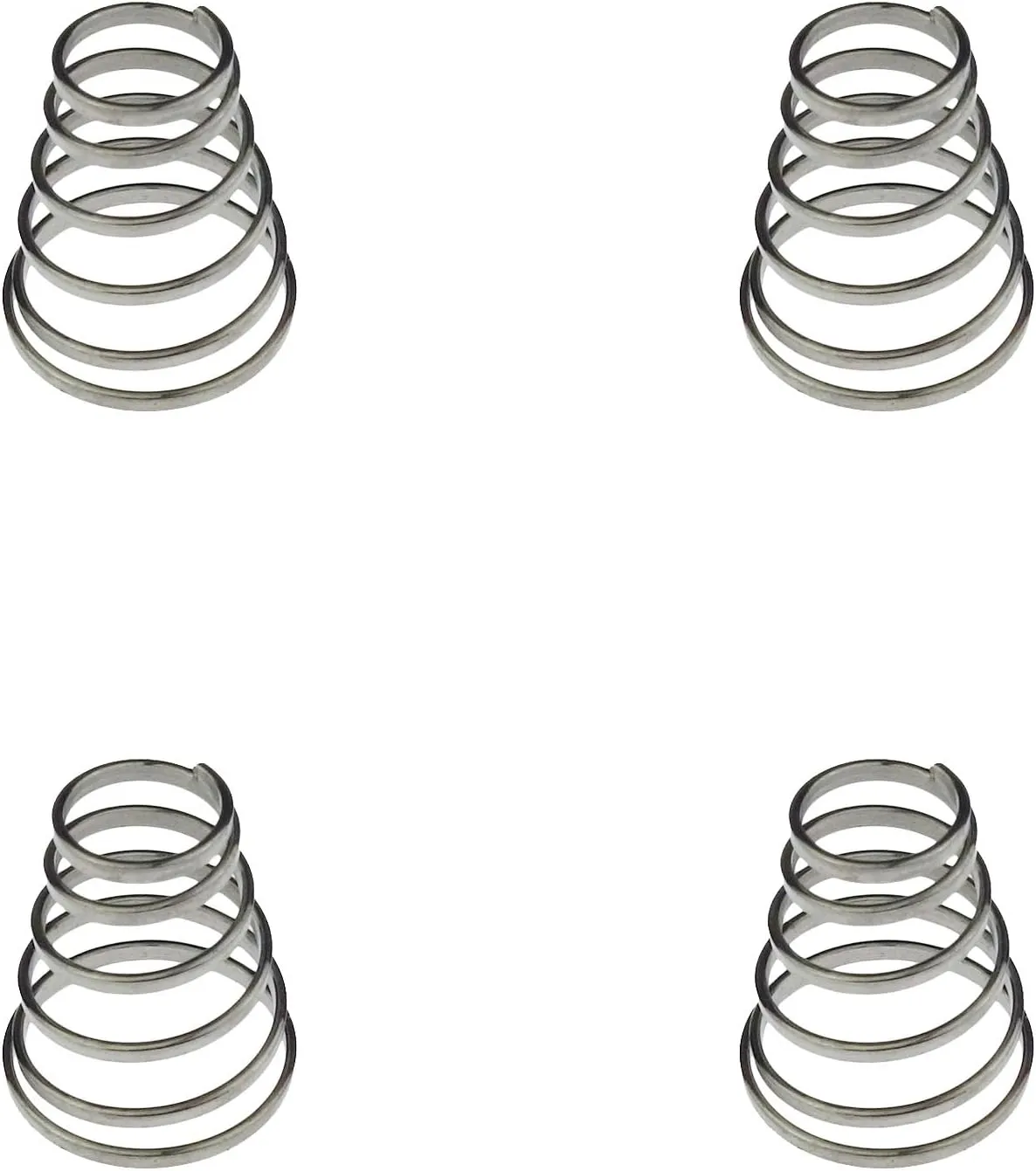 4 Pack 304 Stainless Steel Universal Quick Release Bike Wheel Skewer Springs