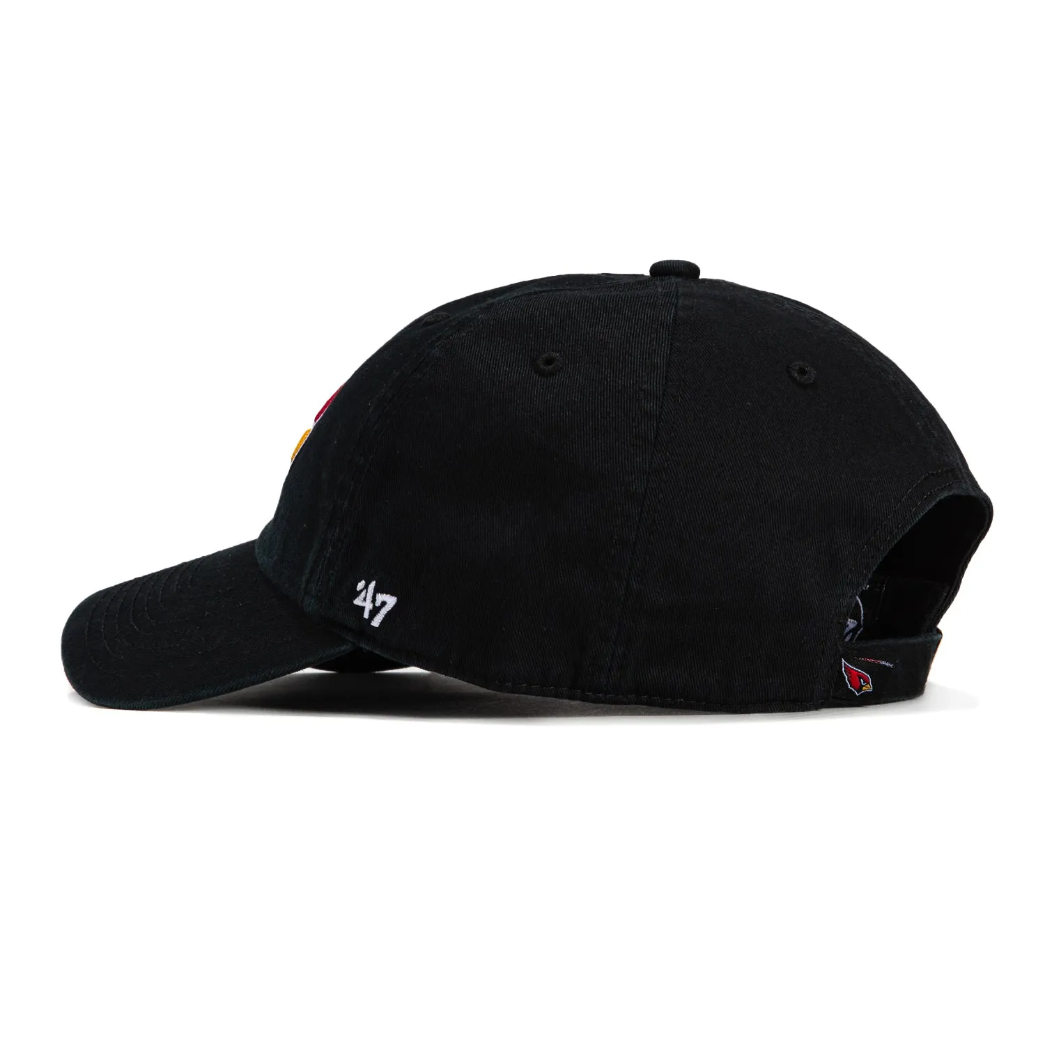 47 Brand Arizona Cardinals Cleanup Adjustable Hat - Black