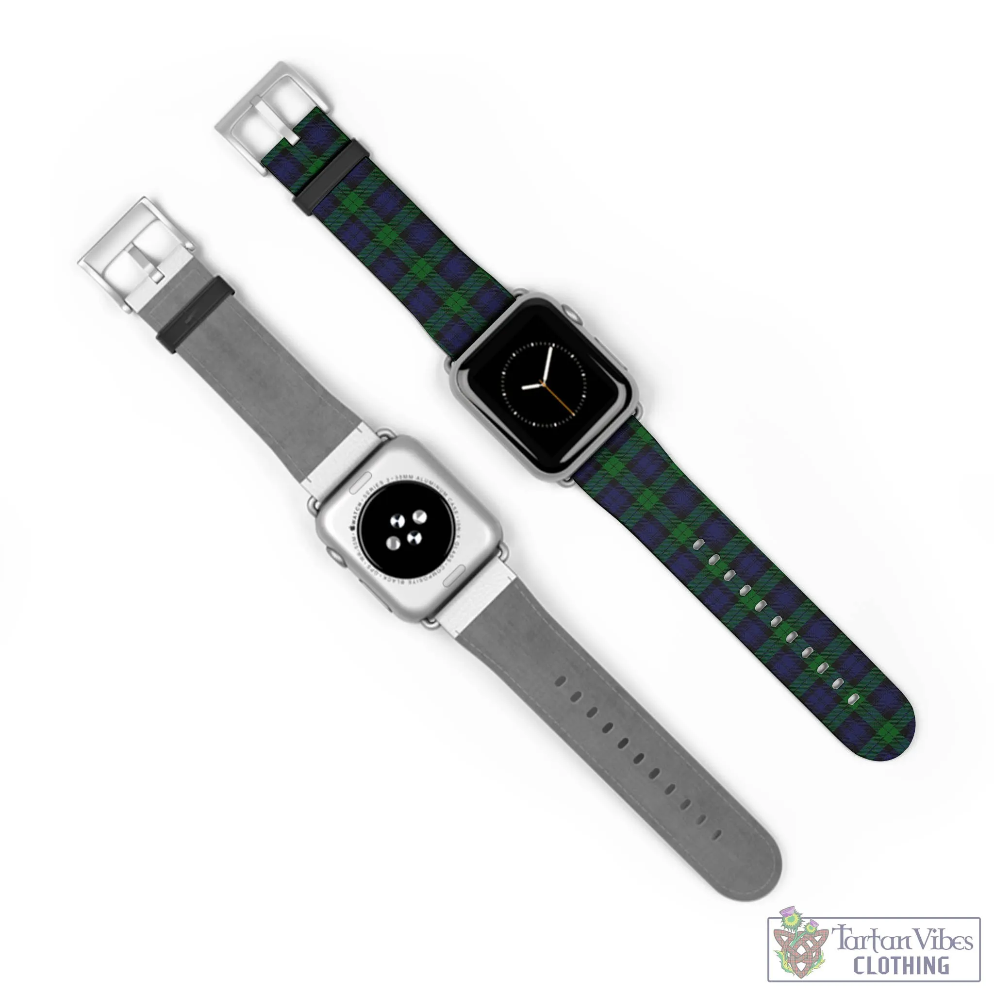 Black Watch Tartan Watch Band