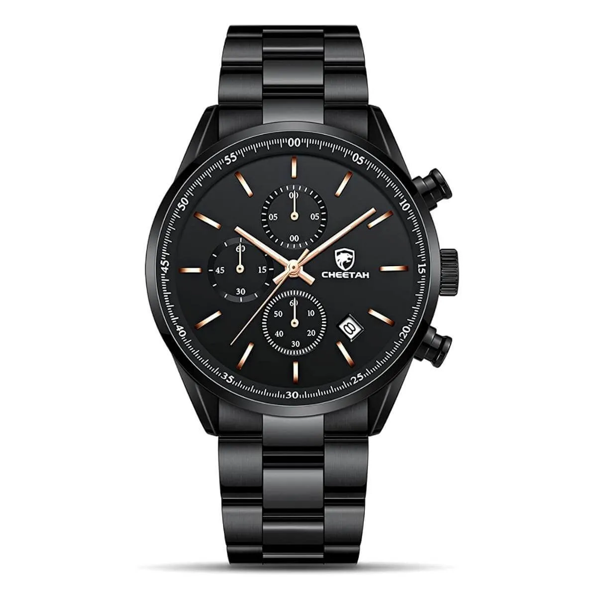 CHEETAH CH1607 BIZET S4 - Men's Black and Gold Watch