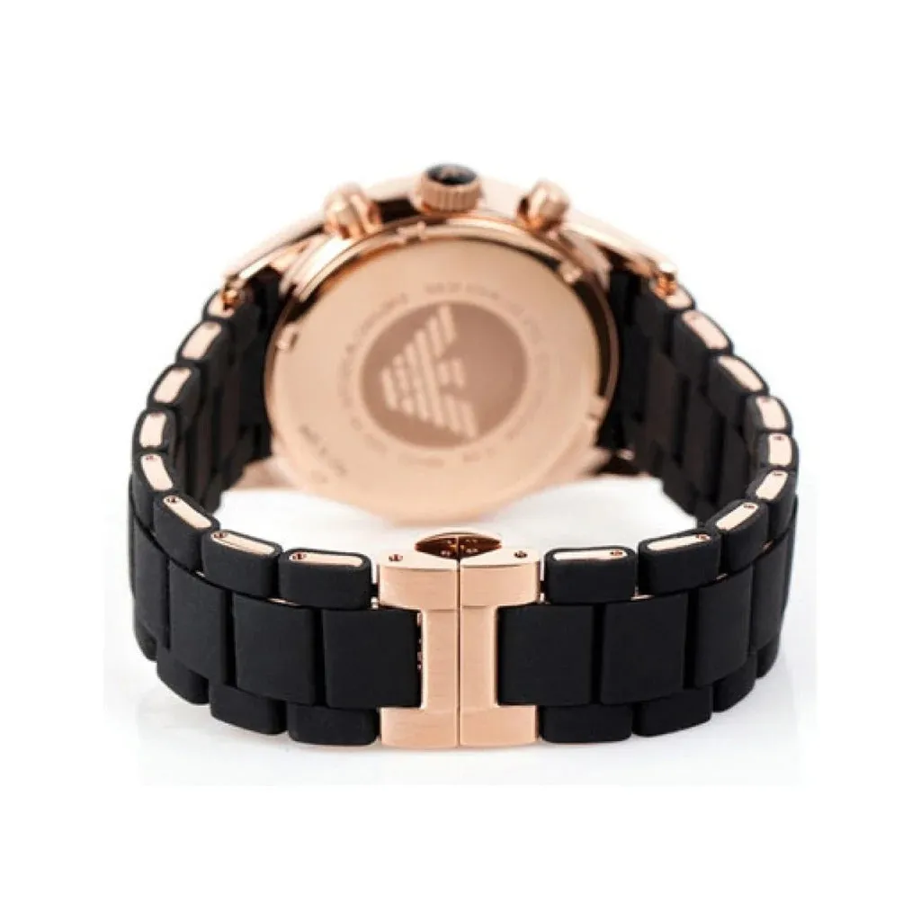 Emporio Armani AR5905 MAN's Rose Gold Chronograph Watch
