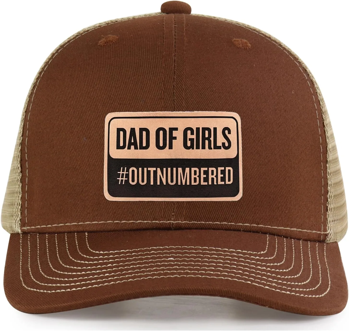 Girl Daddy Hat Gift for Dad Fathers Day Birthday from Daughter Trucker Patch Hat for Men New Dad Caps