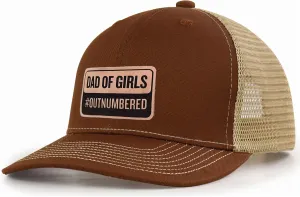 Girl Daddy Hat Gift for Dad Fathers Day Birthday from Daughter Trucker Patch Hat for Men New Dad Caps