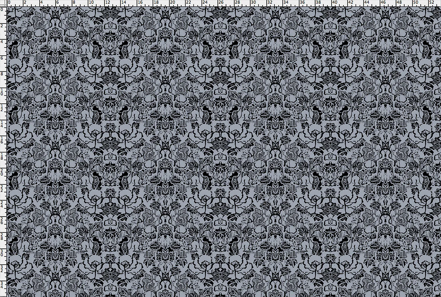 Indian Floral, Slate