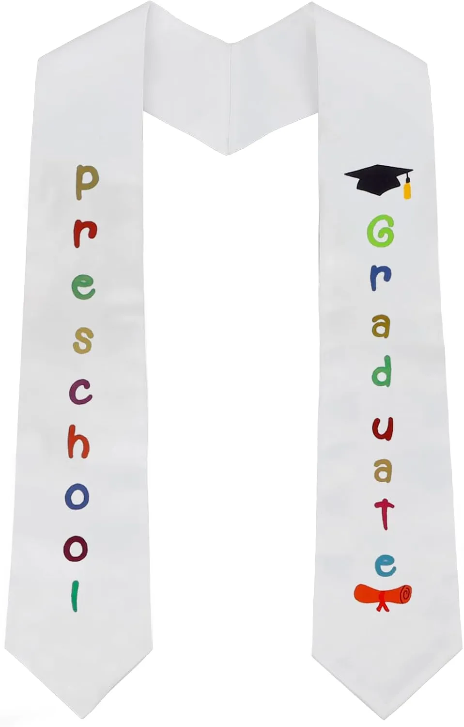 Kindergarten Preschool Graduation Sash, Kindergarten Preschool Graduation Stole Class of 2025 Graduation Stole for Kids