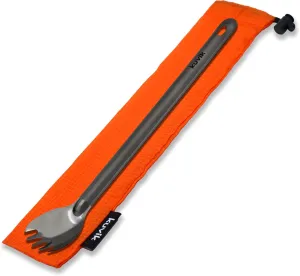 Kuvik Titanium Spork - Ultralight and Compact for Camping and Hiking