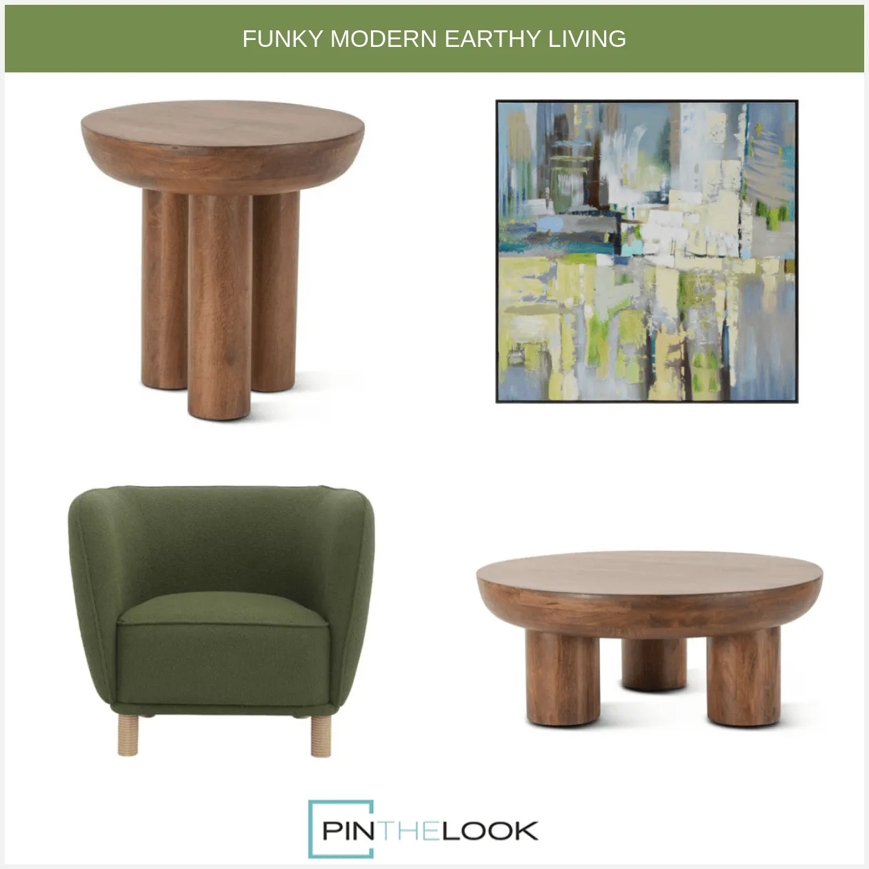 Lolo Mid Century Accent Table