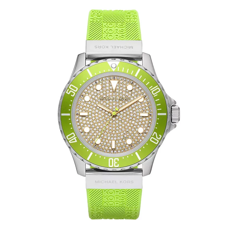 Michael Kors Ladies Watch Everest 43mm Green MK7360