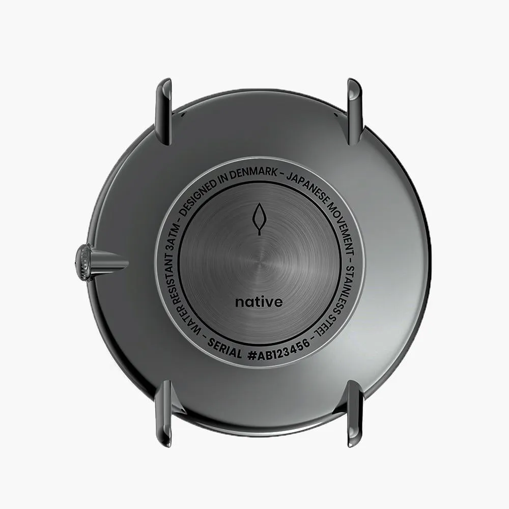 Native | Navy Dial - Navy Blue Leather