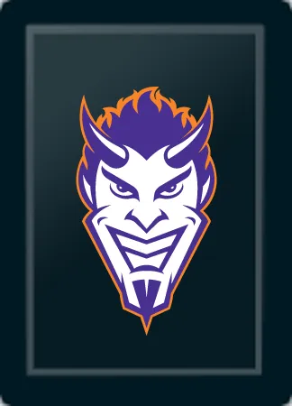 Northwestern State Demon Head Logo Panel For Stealth Recliner
