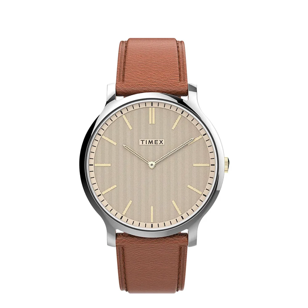 Norway 2-Hand 40mm Leather Band