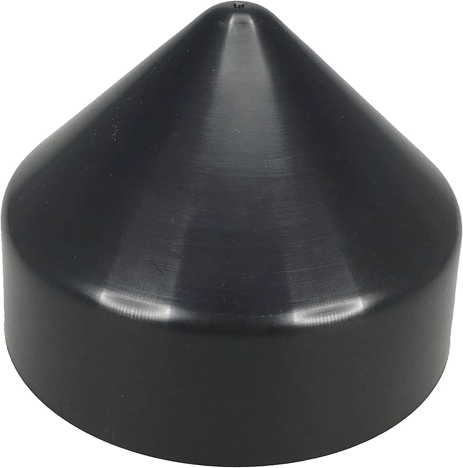 Pactrade Marine Boat Dock Post 7" Black Piling Cone Cap Cover Plastic 6PCS