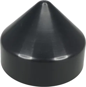 Pactrade Marine Boat Dock Post 7" Black Piling Cone Cap Cover Plastic 6PCS