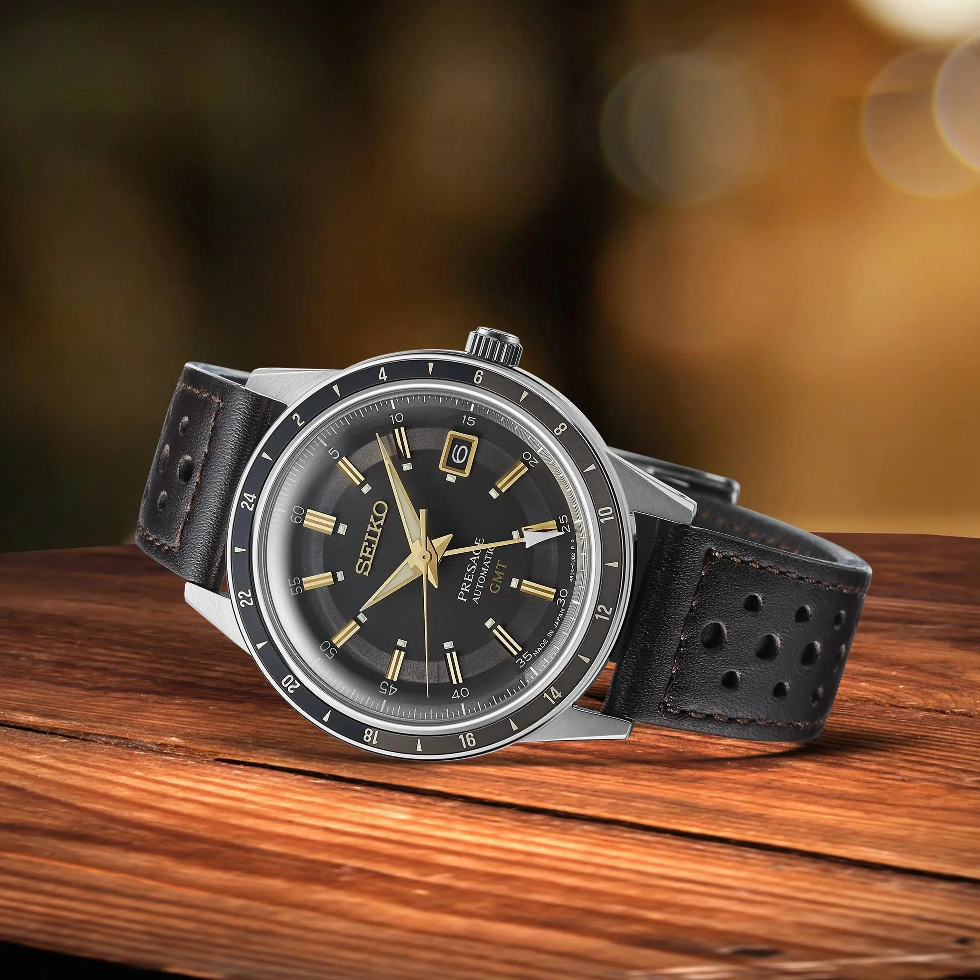Seiko Presage GMT Automatic Men Watch SSK013