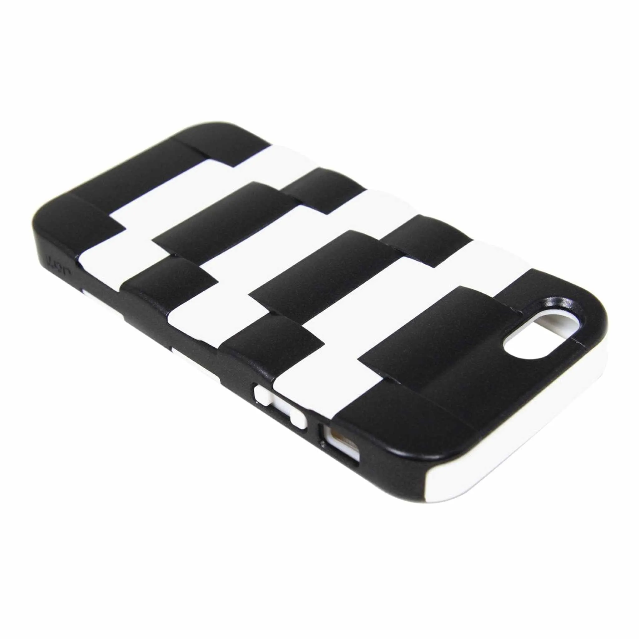 The Joy Factory Daytona V - Watchband Textured Case for iPhone5/5S, CSD127 (Snow White)