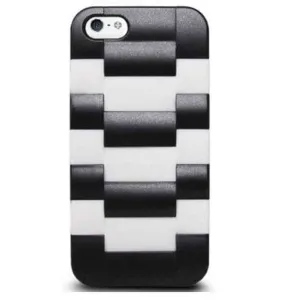 The Joy Factory Daytona V - Watchband Textured Case for iPhone5/5S, CSD127 (Snow White)