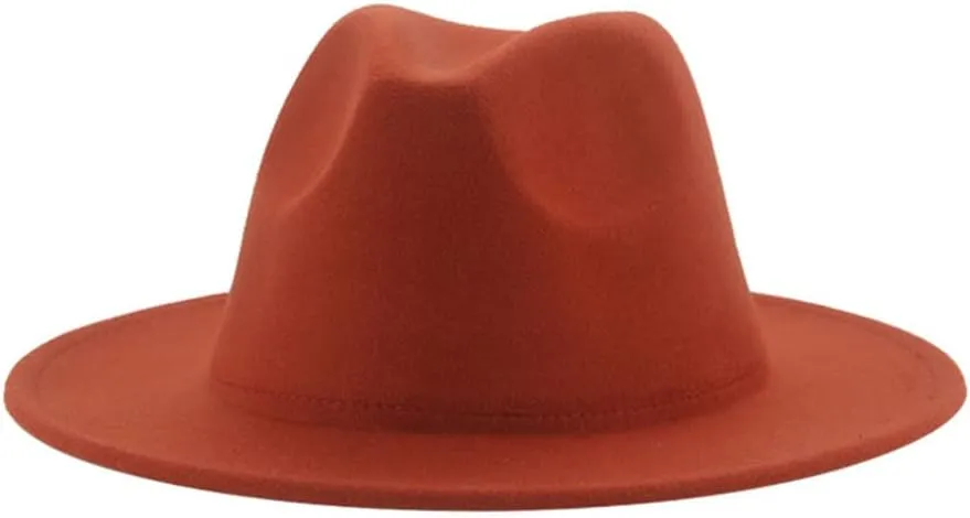 Vsadsau Women Men Fedoras Hats Winter Hats Panama Jazz Caps Wedding Church Derby Hats