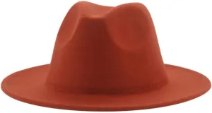 Vsadsau Women Men Fedoras Hats Winter Hats Panama Jazz Caps Wedding Church Derby Hats